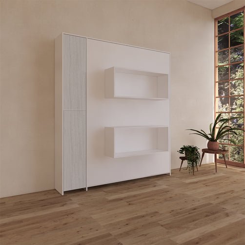 Cama Abatible 2 Plazas PLUS Con luces LED y Puerto USB - Image 3