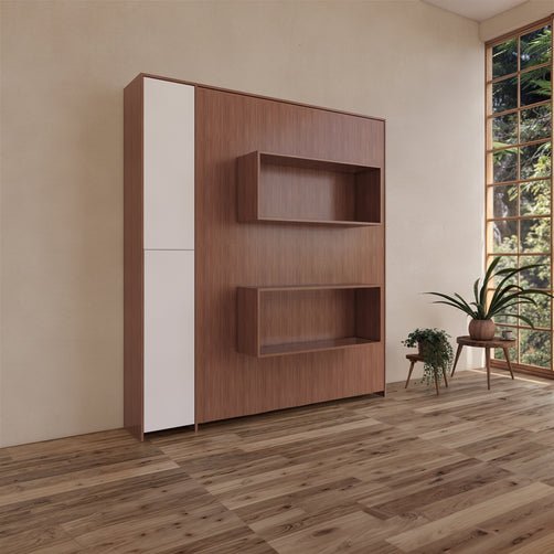 Cama Abatible 2 Plazas PLUS Con luces LED y Puerto USB - Image 2