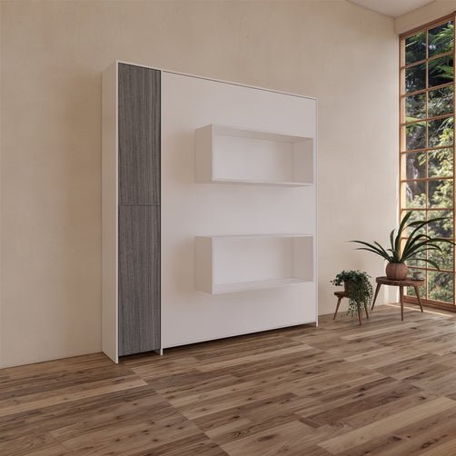 Cama Abatible 2 Plazas PLUS Con luces LED y Puerto USB - Image 2