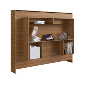 Cama Abatible 2 Plazas Horizontal Con Escritorio