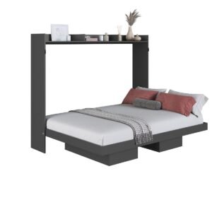 Cama Abatible 2 Plazas Horizontal Hanover
