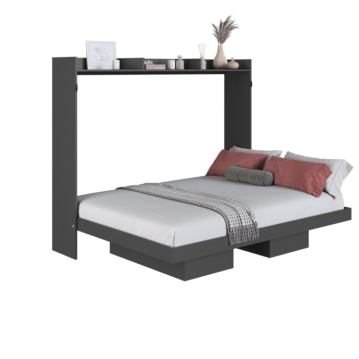 Cama Abatible 2 Plazas Horizontal Hanover