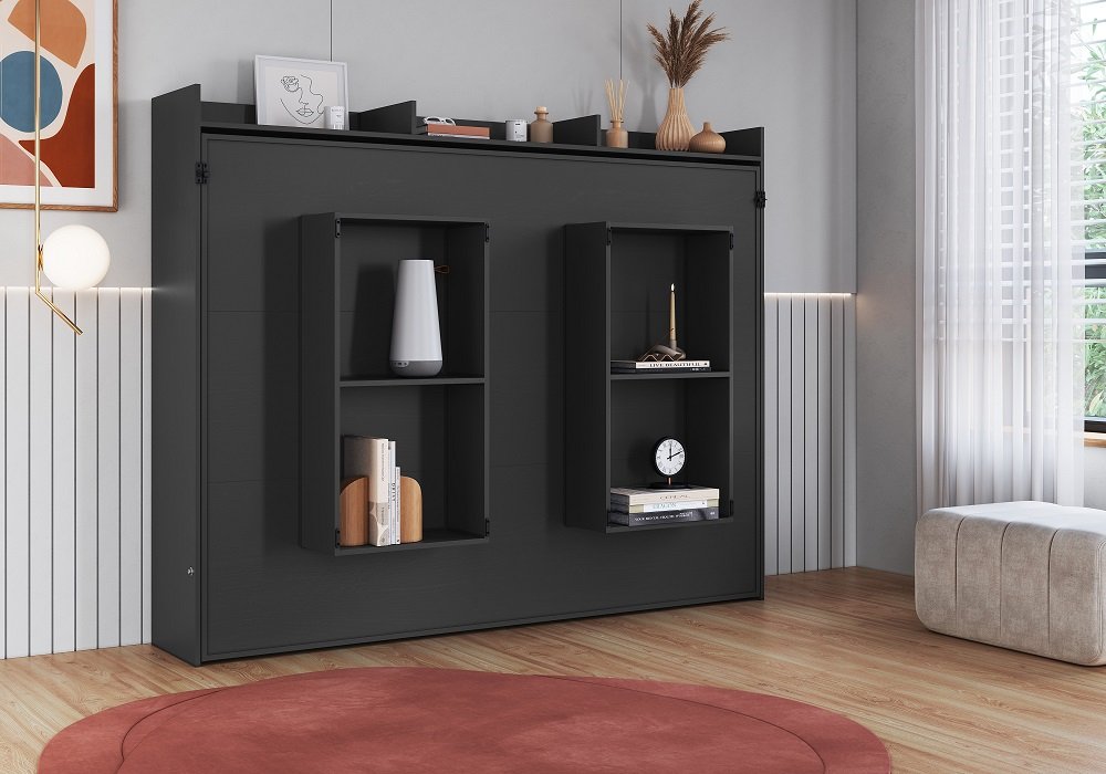 Cama Abatible 2 Plazas Horizontal Hanover - Image 2