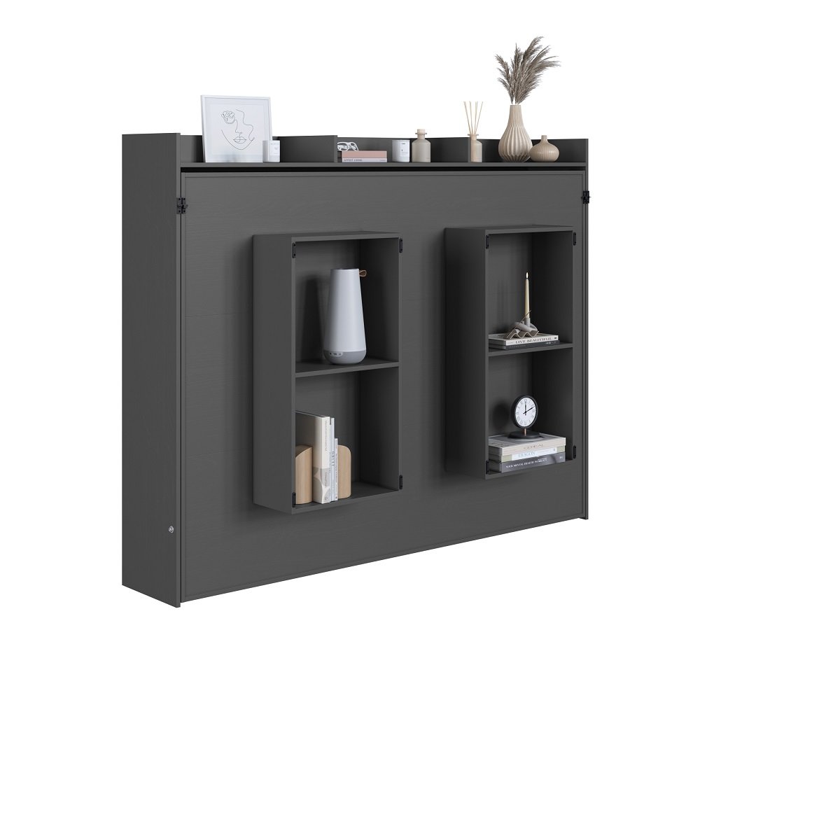 Cama Abatible 2 Plazas Horizontal Hanover - Image 5