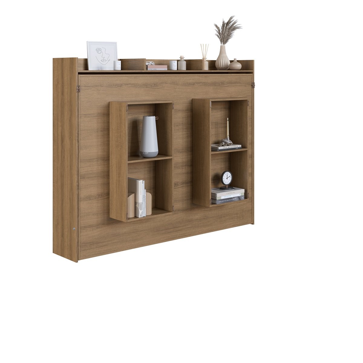 Cama Abatible 2 Plazas Horizontal Hanover - Image 4